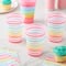 12oz. Multicolor Stripes Plastic Cups by Celebrate It&#xAE;, 10ct.
